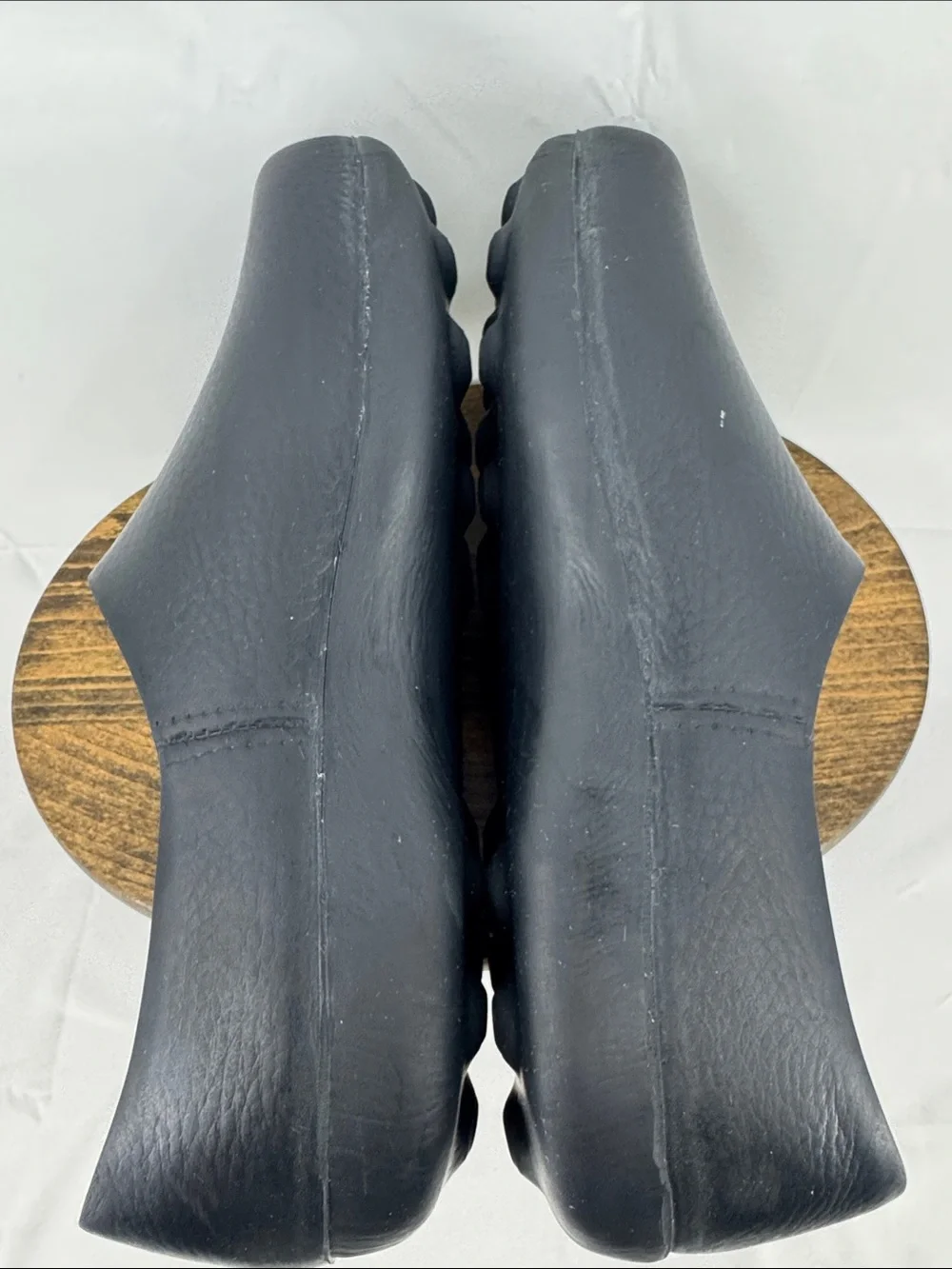 Ana-Tech Mens Navy Rubber Slip-On Comfort Work Clogs, sz 43
